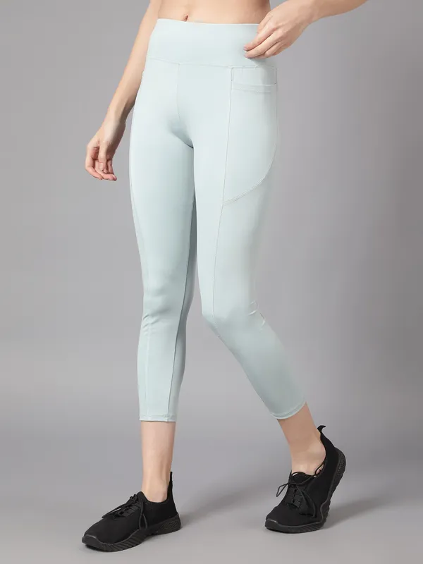 Light_Green_Polyester_Blend_Solid_Western_Sportswear_Gym_Tights_For_Women