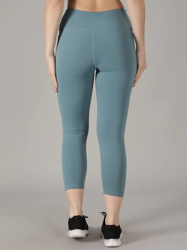 Light_Blue_Polyester_Solid_Ankle_Length_Tight_For_Women