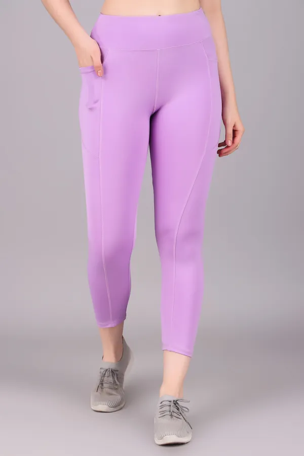 Purple_Polyester_Solid_Western_Sportswear_Tights_For_Women