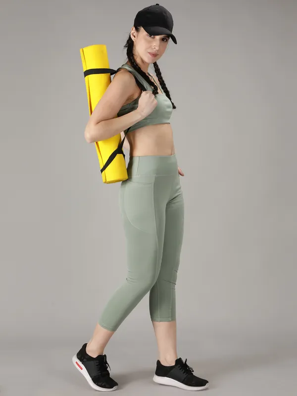 Light_Green_Polyester_Solid_Ankle_Length_Tight_For_Women