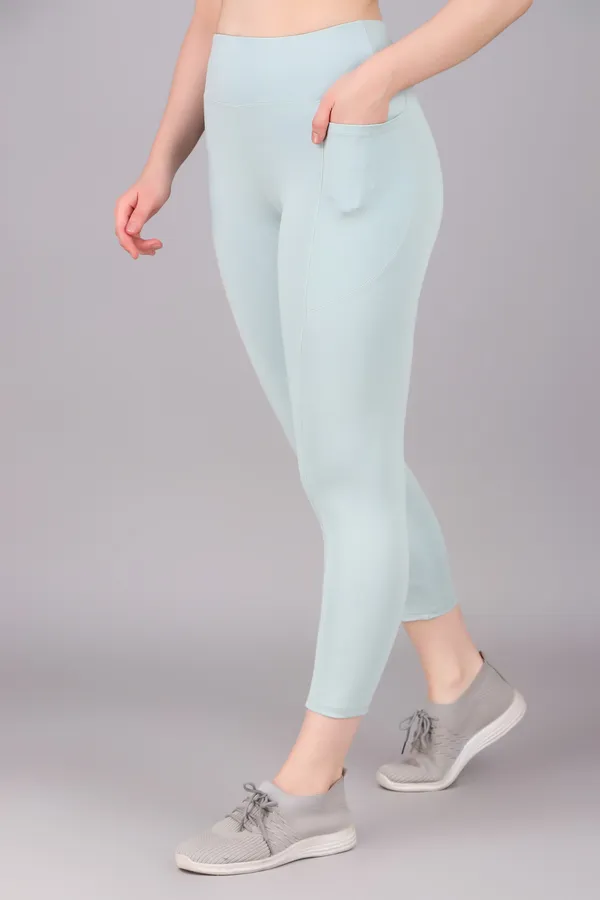 Light_Green_Polyester_Solid_Western_Sportswear_Tights_For_Women