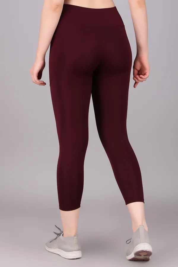 Maroon_Polyester_Solid_Ankle_Length_Tight_For_Women