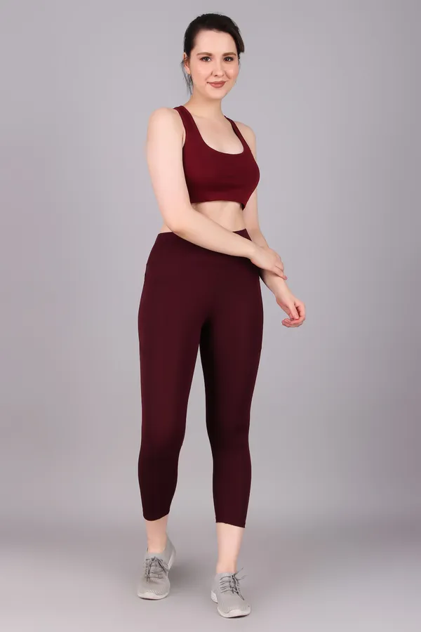 Maroon_Polyester_Solid_Ankle_Length_Tight_For_Women