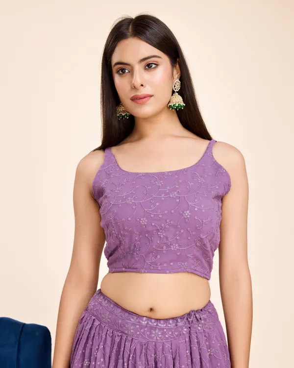 Light_Purple_color_Sequence_&_Embroidery_work_Designer_Lehenga_Choli.