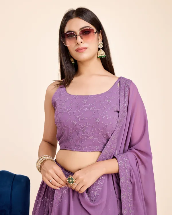 Light_Purple_color_Sequence_&_Embroidery_work_Designer_Lehenga_Choli.