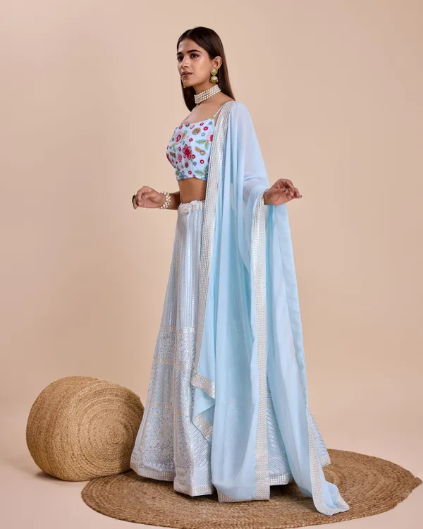 Light_Sky_color_Sequence_Embroidery_work_Designer_Lehenga_Choli