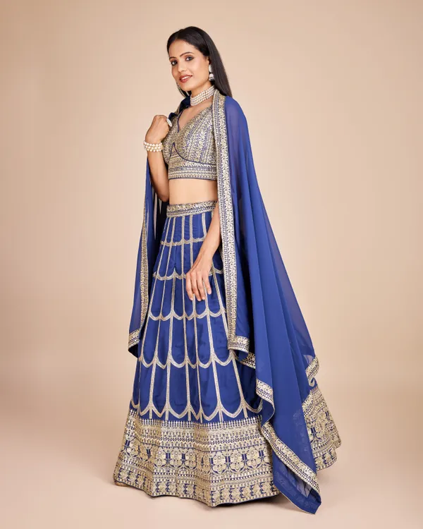 Light_blue_color_Sequence_Thread_work_Designer_Lehenga_Choli.