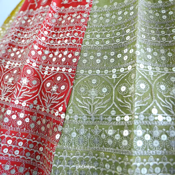 Multi_color_Sequence_Thread_work_Designer_Lehenga_Choli