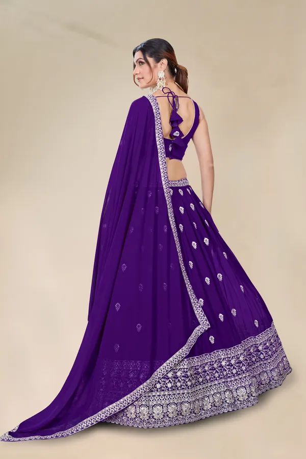 Purple_color_Sequence_&_Thread_work_Designer_Lehenga_Choli.