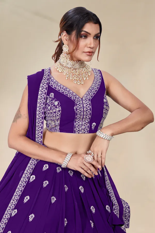 Purple_color_Sequence_&_Thread_work_Designer_Lehenga_Choli.