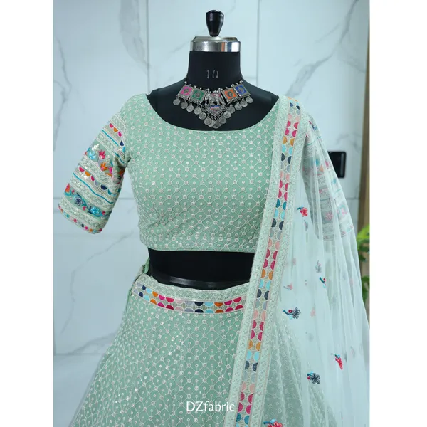Skyblue_color_Designer_Lehenga_choli.