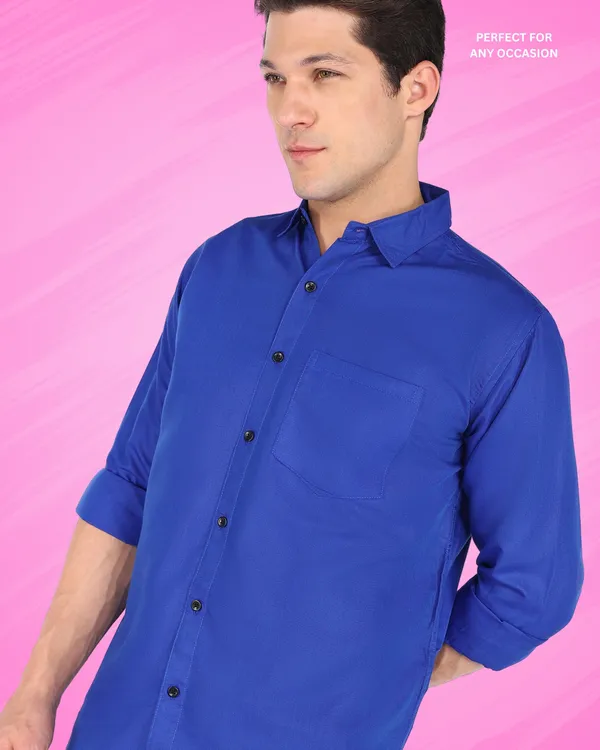 Royal_Blue_Solid_Casual_Cotton_Royal_Shirt_For_Men
