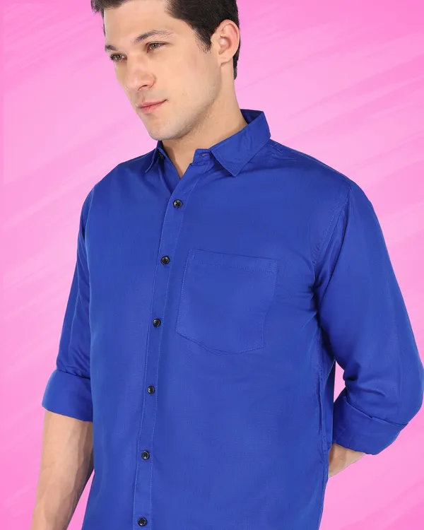 Royal_Blue_Solid_Casual_Cotton_Royal_Shirt_For_Men