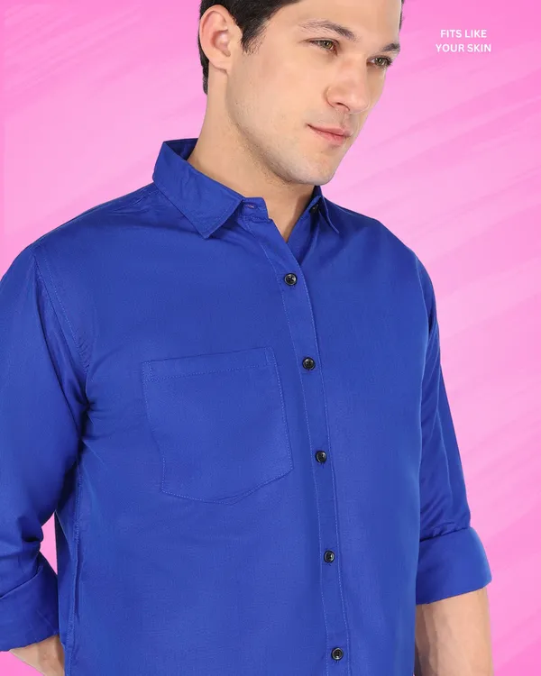 Royal_Blue_Solid_Casual_Cotton_Royal_Shirt_For_Men