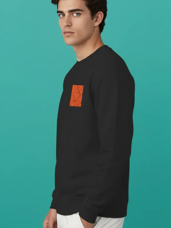Modern_Art_Mens_Black_Sweatshirt_(240_GSM_Soft_French_Terry_Cotton_Fabric)
