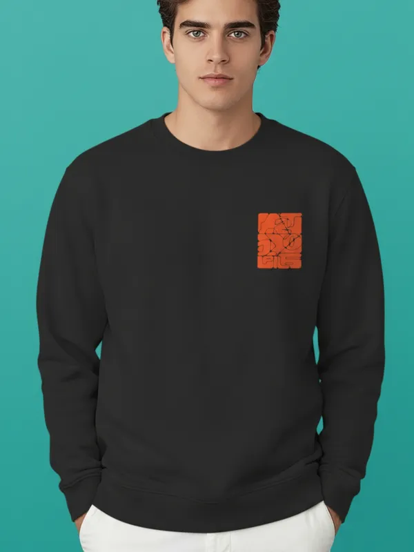Modern_Art_Mens_Black_Sweatshirt_(240_GSM_Soft_French_Terry_Cotton_Fabric)