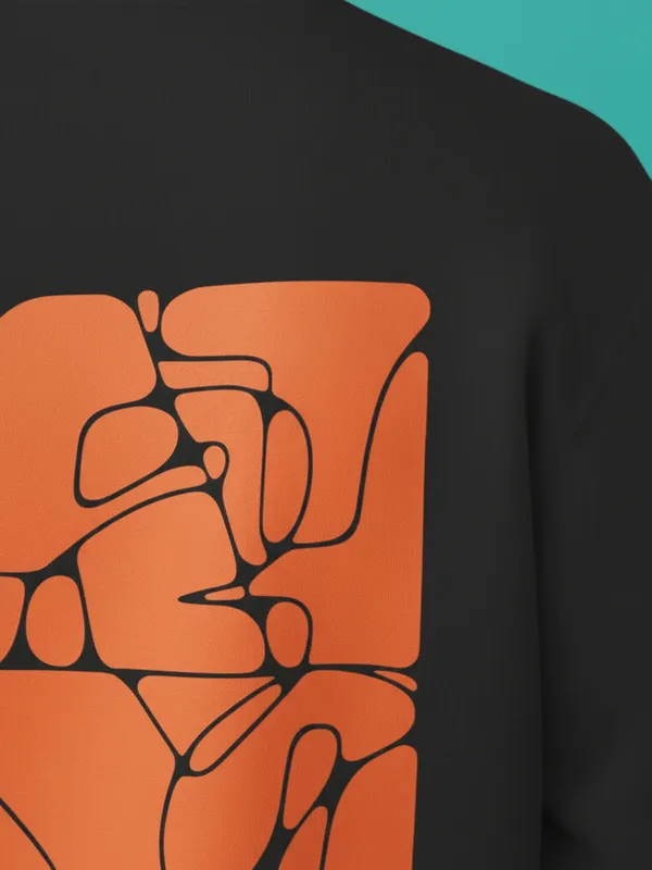 Modern_Art_Mens_Black_Sweatshirt_(240_GSM_Soft_French_Terry_Cotton_Fabric)
