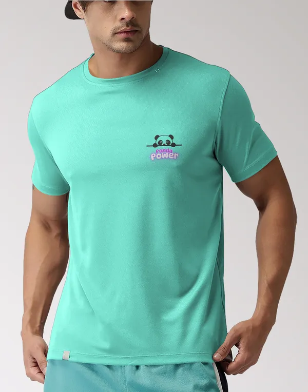 Mint_Panda_Classic_Fit_Tshirt_For_Men_With_200_GSM_Biowashed_Cotton_Single_Jersey_Fabric