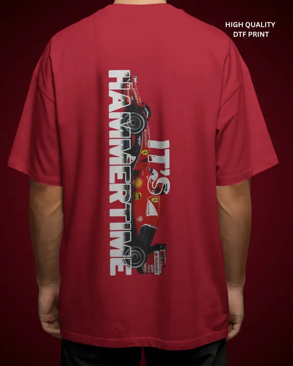 Hammertime_Oversized_Korean_Fit_Red_Tshirt_With_240_GSM_Premium_Loopknit_Heavy_Gauge_Cotton_Fabric