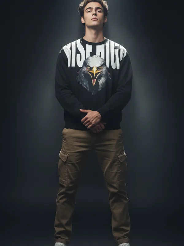 Rise_High_Mens_Black_Sweatshirt_(240_GSM_Soft_French_Terry_Cotton_Fabric)