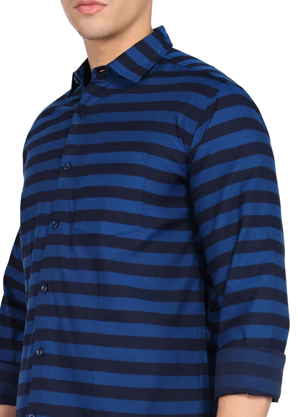 Royal_Blue_Striped_Casual_Cotton_Blend_Shirt_For_Men