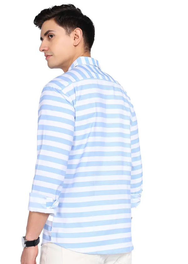 Blue_Striped_Casual_Cotton_Blend_Shirt_For_Men