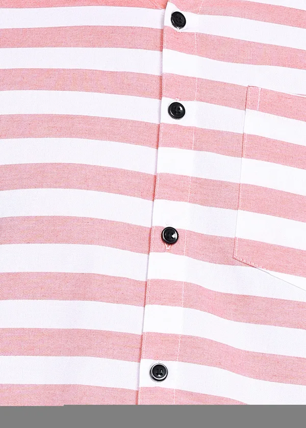 Pink_Striped_Casual_Cotton_Blend_Shirt_For_Men