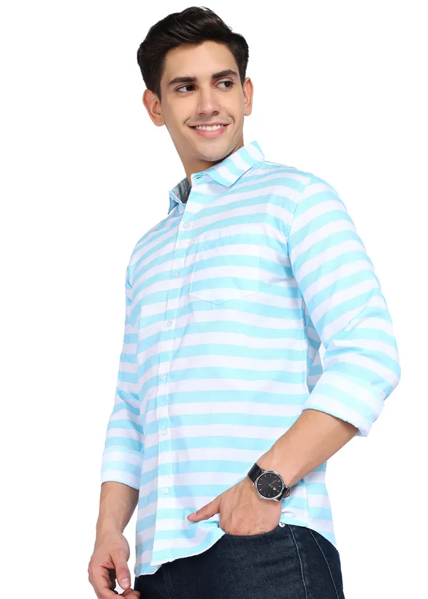 Aquamarine_Striped_Casual_Cotton_Blend_Shirt_For_Men