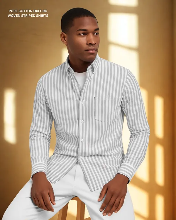 Mens_Striped_Casual_Grey_Shirt_Made_With_Premium_Oxford_Cotton_Fabric