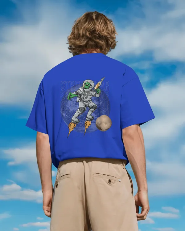 Alien_Oversized_Fit_Royal_Blue_Tshirt_With_240_GSM_Premium_Biowashed_Cotton_Loopknit_Fabric