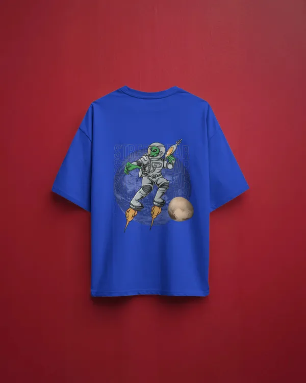 Alien_Oversized_Fit_Royal_Blue_Tshirt_With_240_GSM_Premium_Biowashed_Cotton_Loopknit_Fabric