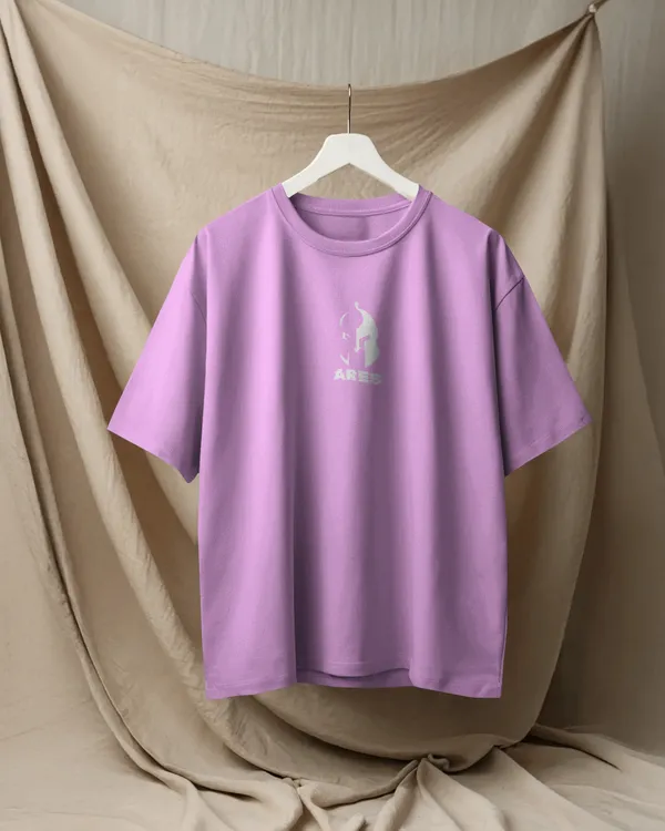 Ares_Lilac_Oversized_Fir_Tshirt_With_240_GSM_Premium_Biowashed_Cotton_Loopknit_Fabric