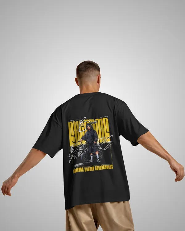 Mens_BMX_Boy_Oversized_Fit_Black_Tshirt_Made_With_Premium_Biowashed_240_GSM_Loopknit_Cotton_Fabric