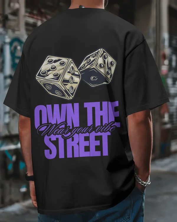 Roll_The_Dice_Oversized_Fit_Black_Tshirt_With_240_GSM_Premium_Biowashed_Loopknit_Heavy_Gauge_Cotton_Fabric