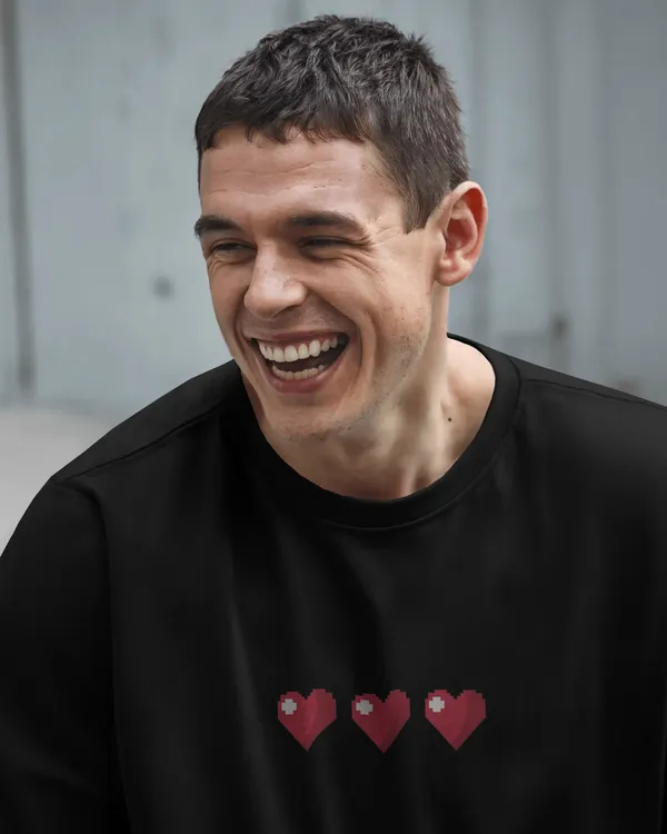 Game_Over_Oversized_Fit_Black_Tshirt_With_240_GSM_Premium_Biowashed_Cotton_Loopknit_Fabric