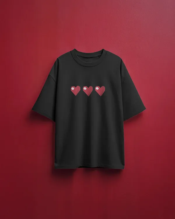 Game_Over_Oversized_Fit_Black_Tshirt_With_240_GSM_Premium_Biowashed_Cotton_Loopknit_Fabric