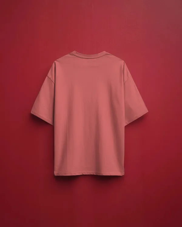 Lift_Heavy_Oversized_Fit_Peach_Tshirt_With_240_GSM_Premium_Biowashed_Cotton_Loopknit_Fabric