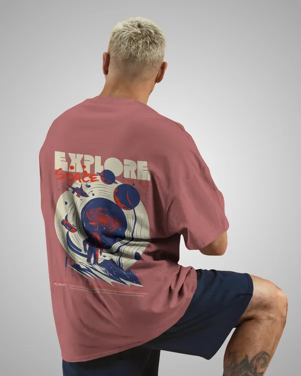 Mens_NASA_Oversized_Fit_Plum_Tshirt_Made_With_Premium_Biowashed_240_GSM_Loopknit_Cotton_Fabric