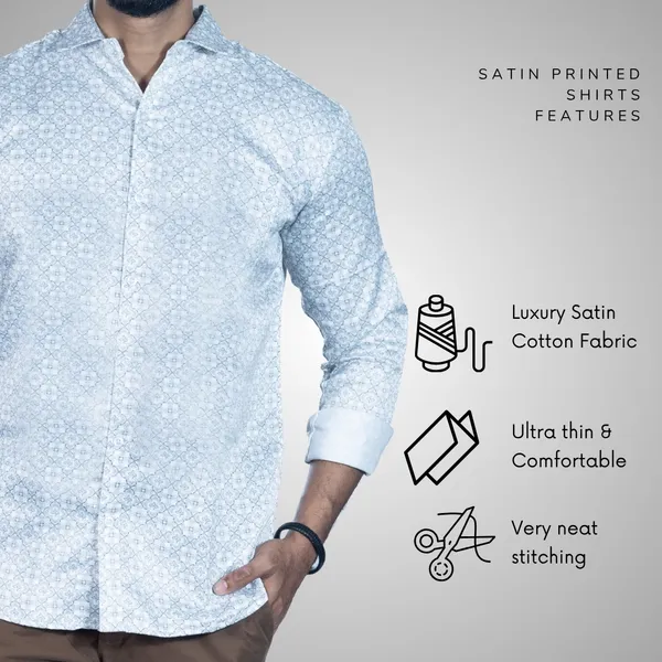Mens__Regular_Fit_White_Shirt_Made_With_Premium_Satin_Printed_Cotton_Fabric