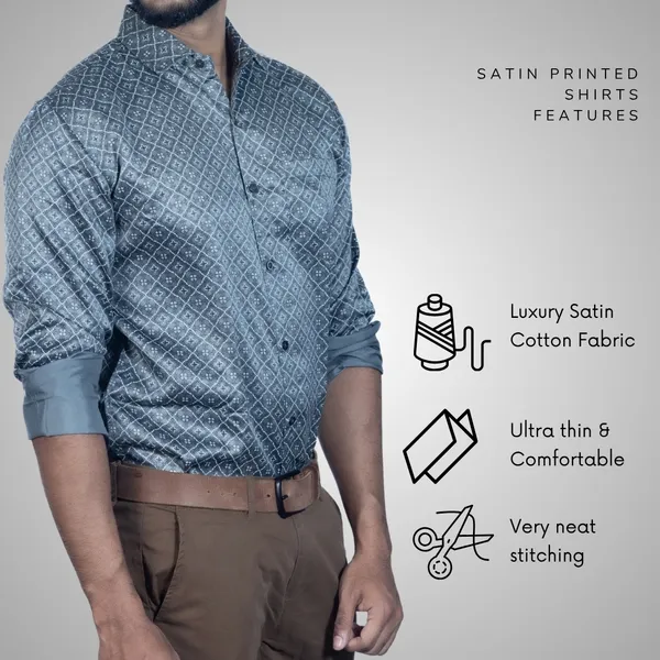 Mens__Regular_Fit_Grey_Shirt_Made_With_Premium_Satin_Printed_Cotton_Fabric