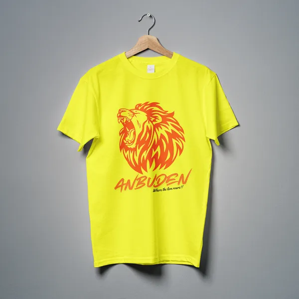 Yellow_Chennai_Super_Kings_Classic_Fit_Tshirt_For_Men_With_200_GSM_Biowashed_Cotton_Single_Jersey_Fabric