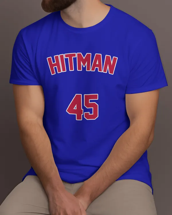 Hitman_Varsity_Classic_Fit_Blue_Tshirt_With_200_GSM_Biowashed_Cotton_Single_Jersey_Fabric