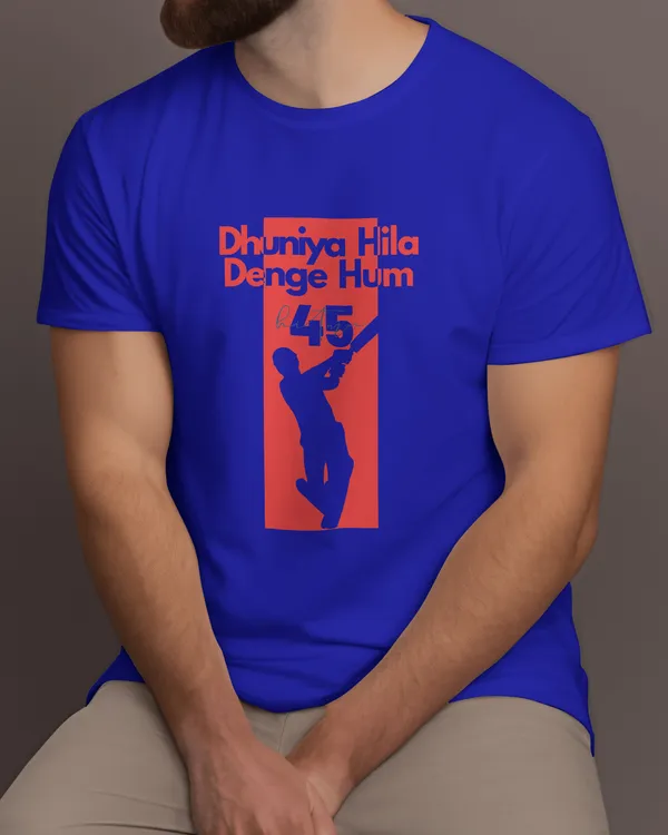 Paltans_Tribute_Printed_Classic_Fit_Blue_Tshirt_With_200_GSM_Biowashed_Cotton_Single_Jersey_Fabric