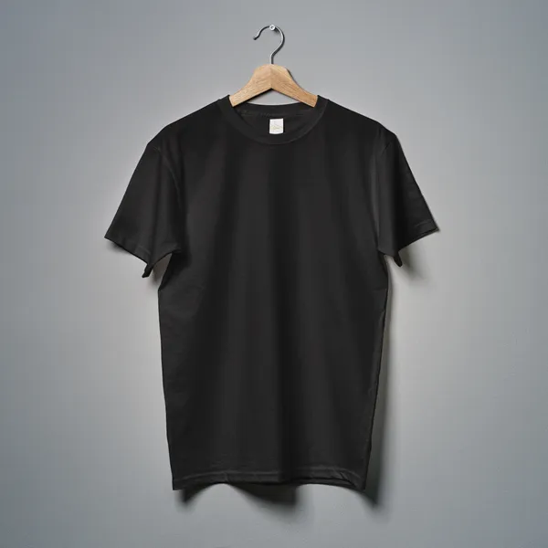 Black_Solid_Classic_Fit_Tshirt_For_Men_With_200_GSM_Biowashed_Cotton_Single_Jersey_Fabric