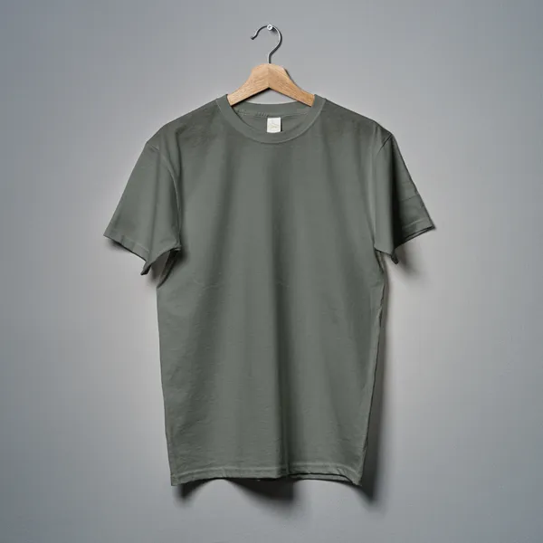 Grey_Solid_Classic_Fit_Tshirt_For_Men_With_200_GSM_Biowashed_Cotton_Single_Jersey_Fabric
