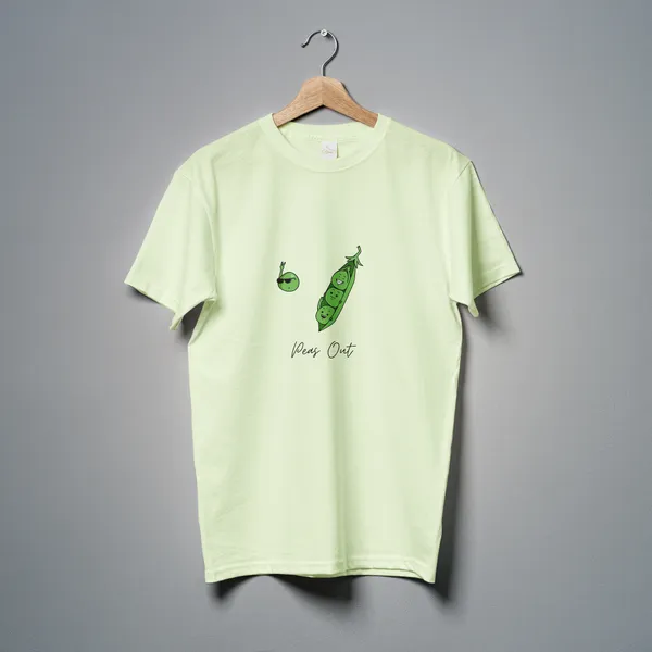 Cream_Peas_Classic_Fit_Tshirt_For_Men_With_200_GSM_Biowashed_Cotton_Single_Jersey_Fabric