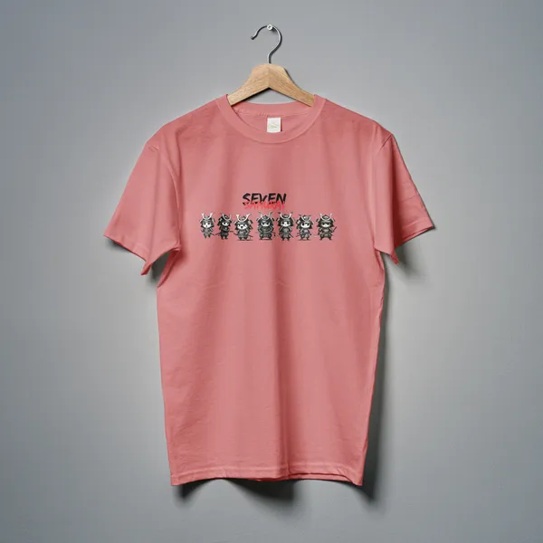 Pink_Samurai_Classic_Fit_Tshirt_For_Men_With_200_GSM_Biowashed_Cotton_Single_Jersey_Fabric