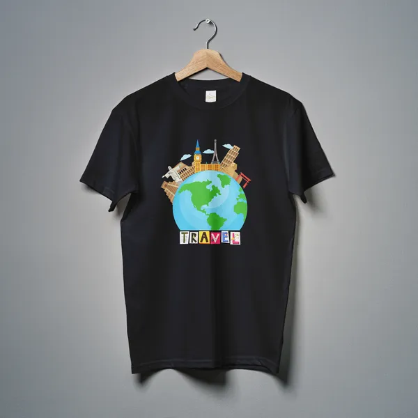 Navy_Travel_Classic_Fit_Tshirt_For_Men_With_200_GSM_Biowashed_Cotton_Single_Jersey_Fabric