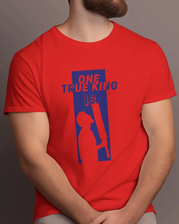King_Kohli_Printed_Classic_Fit_Red_Tshirt_With_200_GSM_Biowashed_Cotton_Single_Jersey_Fabric