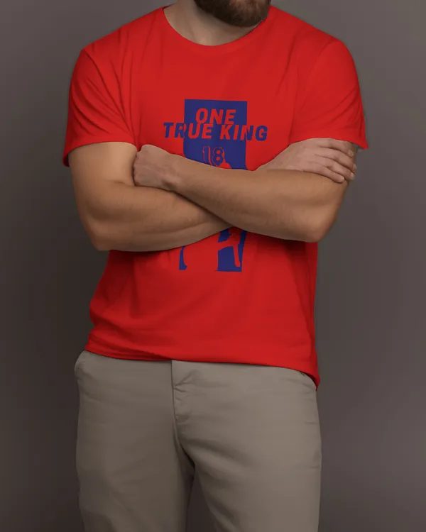 King_Kohli_Printed_Classic_Fit_Red_Tshirt_With_200_GSM_Biowashed_Cotton_Single_Jersey_Fabric
